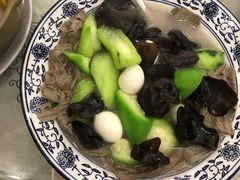 高汤浸胜瓜黑腐竹鹌鹑蛋-纳福苑(亮庆餐饮分店)