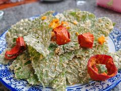 面拖桑树叶-天台徐家小吃