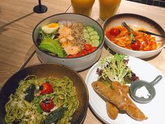 自家制罗勒酱蘑菇意粉-Maxpoint Kitchen 西餐咖啡(乐峰广场店)