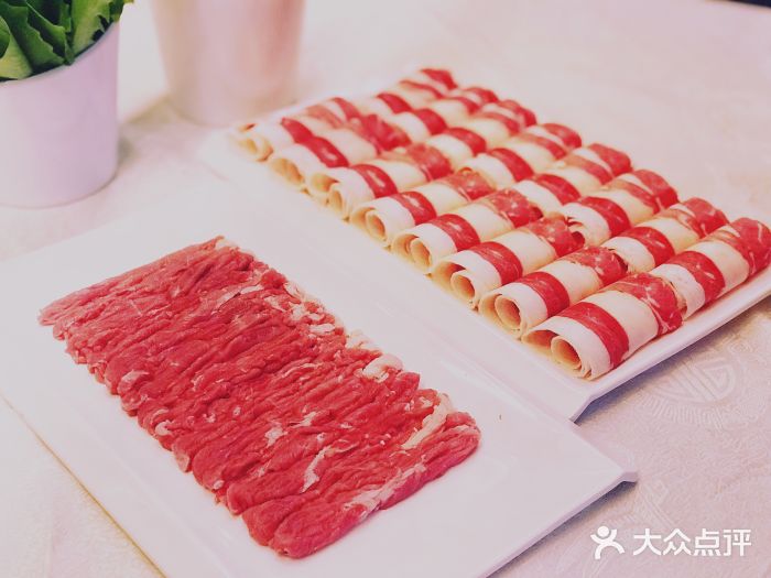 东来顺饭庄(天坛店)相间肥牛图片