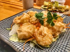虾仁沙拉-晶吉·居酒屋·烧鸟·生鱼饭(中山区民主广场店)