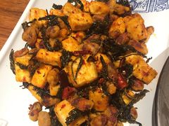 普洱茶炒包浆豆腐-云海肴·汽锅鸡·云南菜(美罗城店)