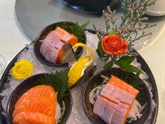 三文鱼刺身-万龙洲海鲜·粤菜(亚运村店)