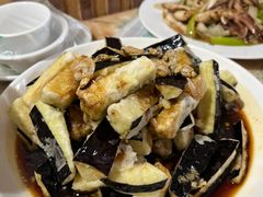 蛤蜊肉拌茄子-华春餐馆(鱼山路店)