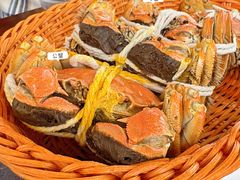 清蒸大闸蟹-蟹村草堂·苏式园林人文农家·大闸蟹