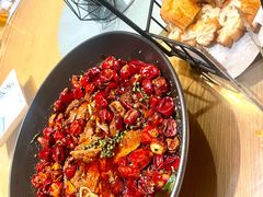 水煮薄荷牛排配油条-四季餐厅(大寺店)