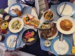 -海棠湾仁恒皇冠度假酒店-270°海景餐厅