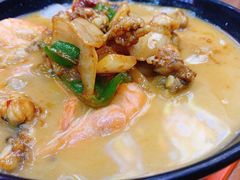 海鲜牛蛙面-台州老六海鲜面馆(上南总店)