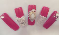 点击看大图 奢华高贵上档次!!-指慕坊美甲造型