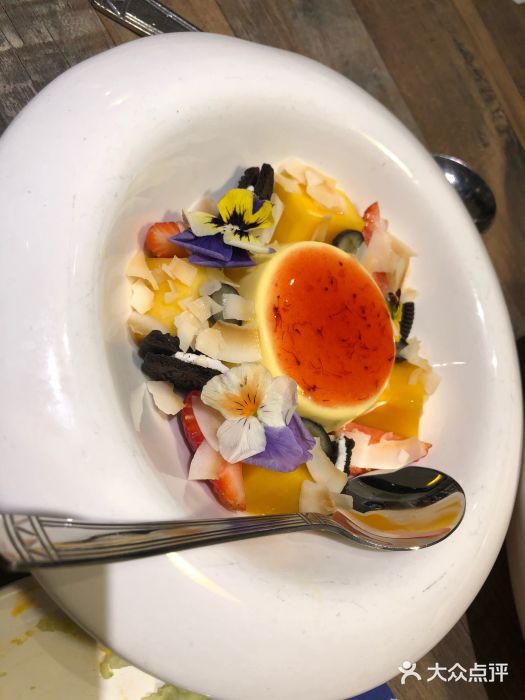 卡朋西餐(周沫漫广场店)鲜果焦糖吉士图片