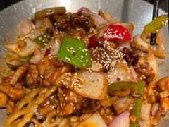 干锅牛蛙-卯时·龙光雅宴·精致锡帮菜(惠山古镇店)