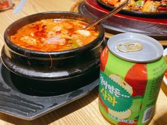 火腿嫩豆腐汤-绣旻烤肉吧(总店)