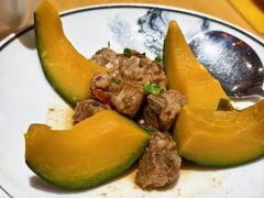 栗子南瓜蒸排骨-德胜轩正宗顺德菜(宝安沙井会展中心店)