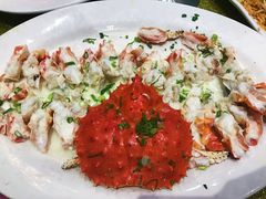 蛋白蒸皇帝蟹-鱼乐轩海鲜专门店