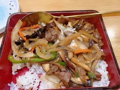 烤牛肉浇饭-桃屋日本料理(清华科技园店)