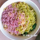 五颜六色超治愈🌈减脂期间大胆吃低脂果蔬面🥬