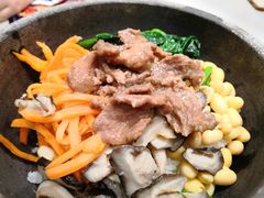 烤牛肉石锅拌饭-权味·朝鲜族拌饭(勒泰店)