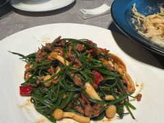 沙葱炒牛肉-大秦小宴•新派西北(万象前海店)