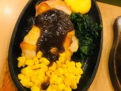 黑胡椒酱浇烤鸡排-萨莉亚意式餐厅(特力时尚汇店)