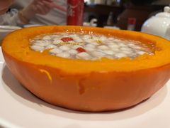 南瓜酒酿小圆子-玫瑰厅上海菜(兴国路店)