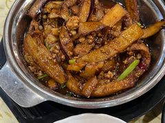 咸鱼茄子煲-禄源公·老莞诚饭店