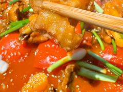 -贵州辣子鸡番茄鸡