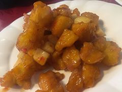 山药爆鱼丁-大眼锅贴水饺(河东店)