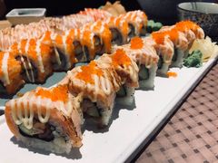 纹火三文鱼握寿司-林妈妈村·日式料理(宝山万达店)