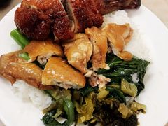 烧鸭拼油鸡-大聪烧鹅快餐店(梅林店)