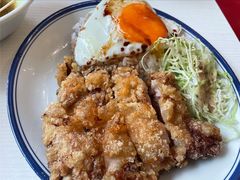 金牌生炸鸡腿捞丁面-食运茶餐厅(文化宫店)
