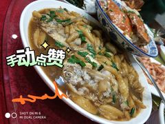 红烧鲳鱼面疙瘩-合家小菜餐馆(新诚花苑店)