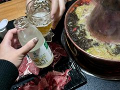 -果松木炭酸菜铜火锅·外婆参鸡汤