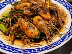 老头儿油爆沼虾-老头儿油爆虾(胜利河美食街店)