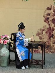 -后宫·古装汉服京剧儿童亲子全家福摄影