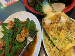 辣炒荷兰豆烩虾-simply thai天泰(长泰广场店)