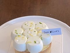 柚子柠檬塔-Ten Olives甜点