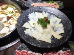 羊肉、黄喉、鹅肠、鸭血-渝利重庆火锅
