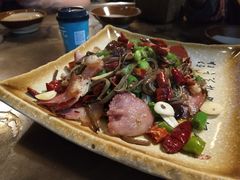 微菜炒腊肉-宋记冕宁土菜馆(海门渔村二店)