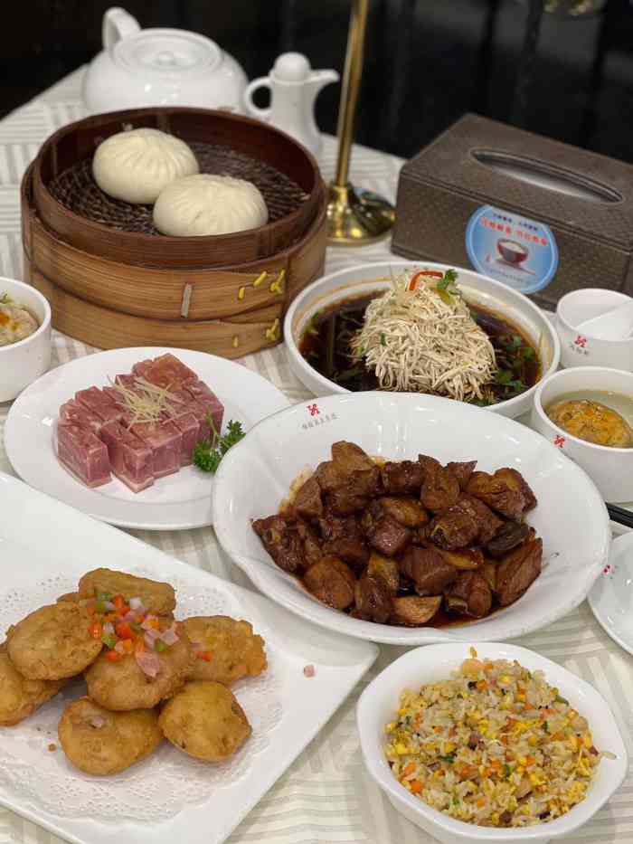 怡园饭店-餐厅-"惦记怡园的早茶好久 终于在离开扬州前过.