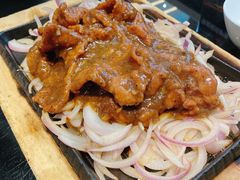 铁板黑椒牛柳-高第街56号餐厅(凯德mall新都心店)