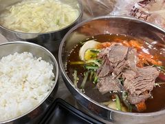 -吉林延边牛肉汤饭，大冷面