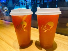 满杯红柚-喜茶(上海正大广场店)