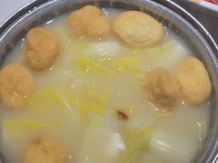 浓汤鱼腐娃娃菜-旺顺阁鱼头泡饼(常营店)