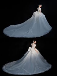 点击看大图 -艾拉·女王婚纱礼服馆