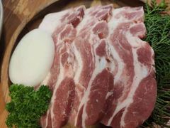 烤五花肉-草家酱蟹炭火烤肉店(珲春南路一店)