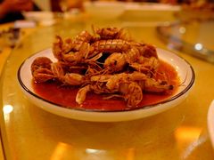 麻辣爬虾-天隆酒店·本地海鲜鲁菜(烟台大学店)