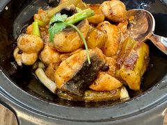 凉瓜豉味海鳗煲-宝丽轩中餐厅BAOLIXUAN