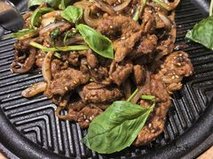 罗勒叶抄手切羊肉-小大董·烤鸭(王府井apm店)