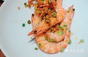 Pan-Fried Bamboo Shrimp