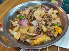 炕锅羊肉-尕西木老春台东乡手抓美食
